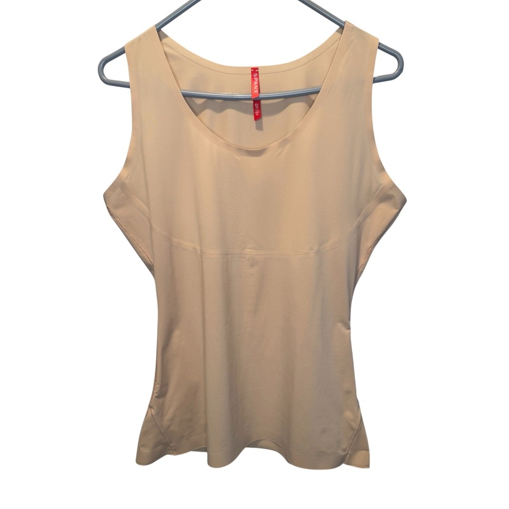 Spanx Trust Your Thinstincts Tank Nude Shapewear Camisole XL 10183R Scoop Neck